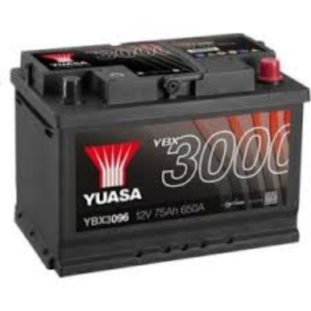 YUASA 75 AH NORMAL AKÜ resmi